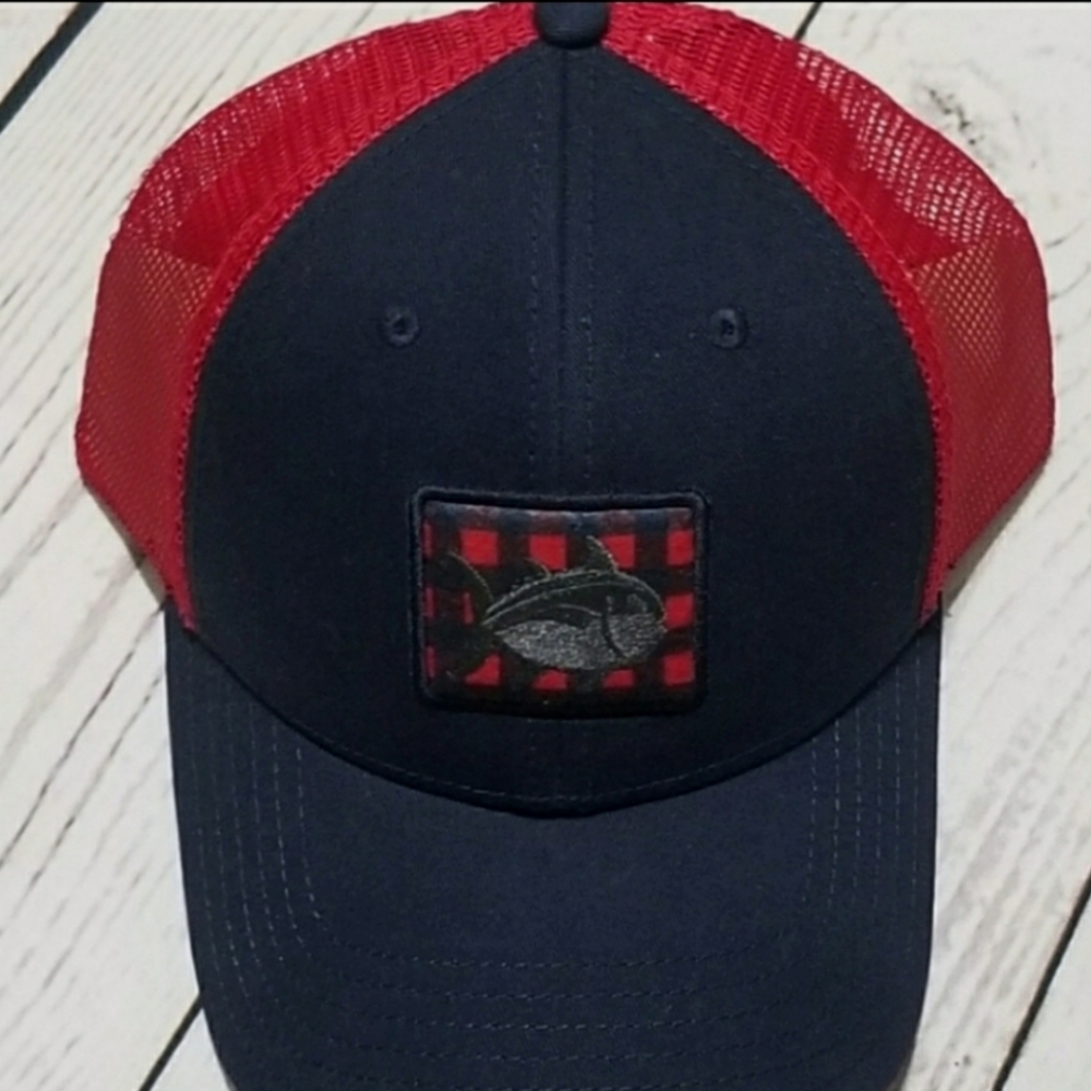 🔥Southern Tide Gingham Fly Patch Snapback🔥